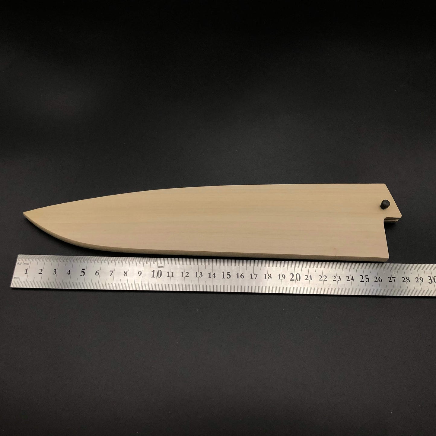Stainless Gyuto knife 240mm sheath Saya  Hackberry