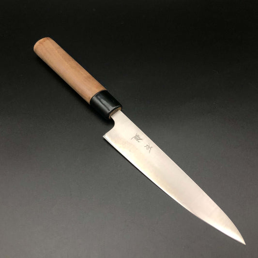 Stainless‐clad Petty 135㎜ Silver 3 Steel Walnut Wood Handle