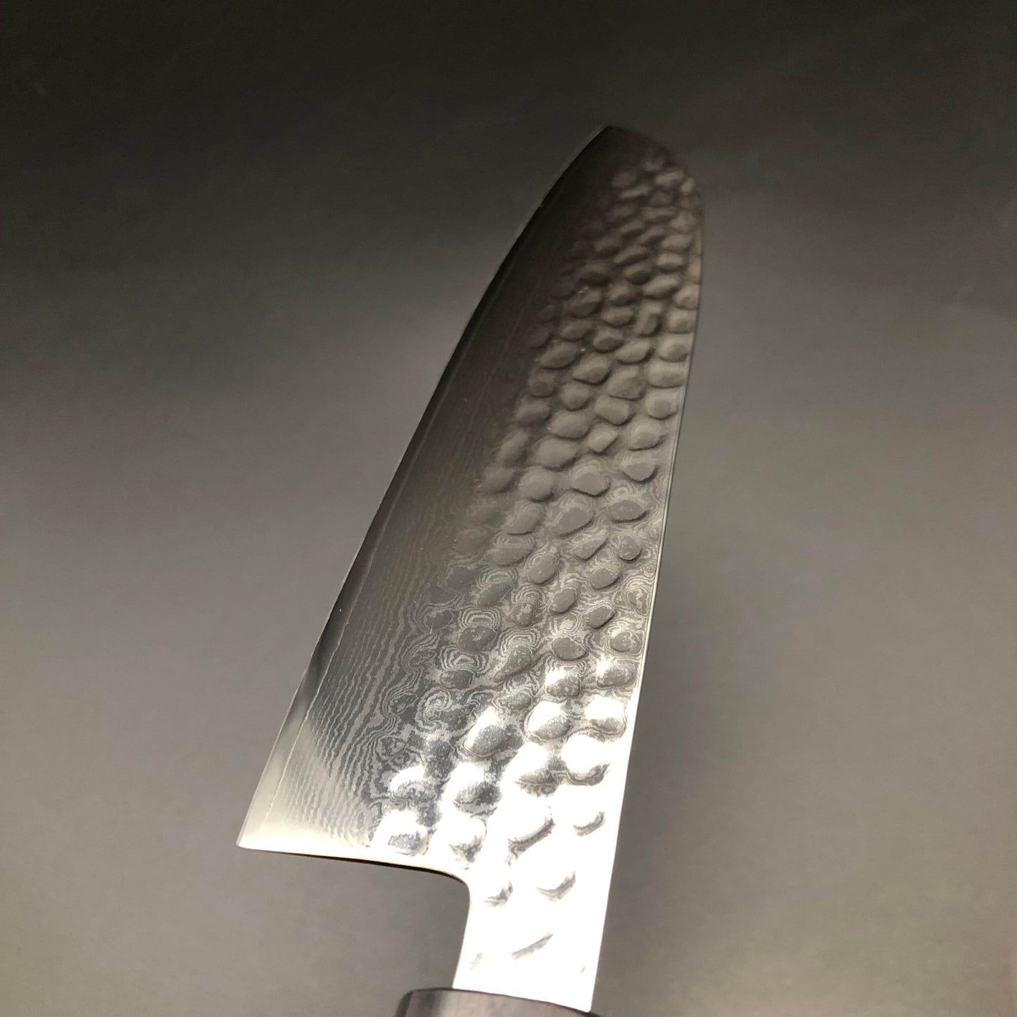 Stainless‐clad Santoku 170㎜ VG10 Steel Damascus 69 layer Rosewood Handle