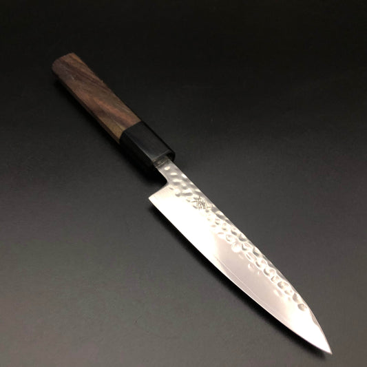Stainless‐clad Petty 120㎜VG10 Steel  Damascus 69 layer Rosewood Handle