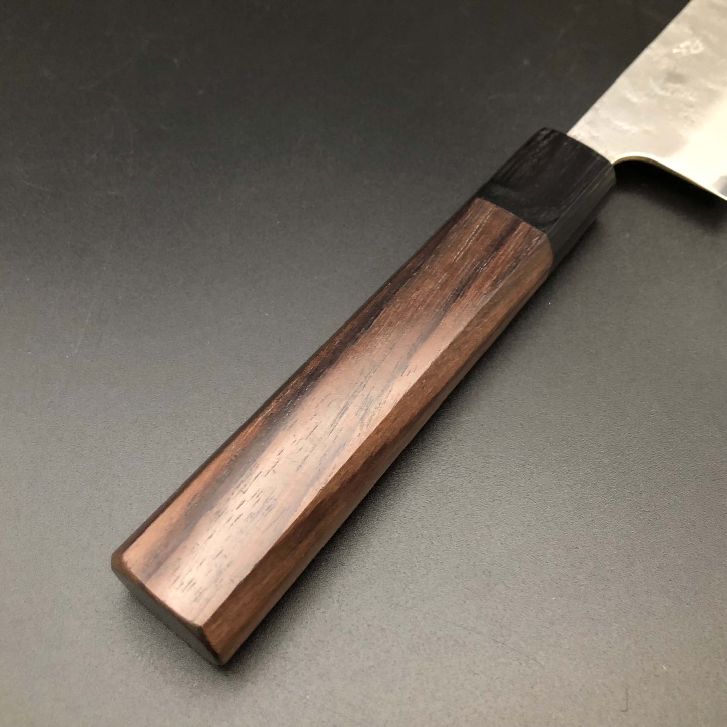 Stainless‐clad Bunka 170㎜ Silver 3 Steel  Rosewood Handle